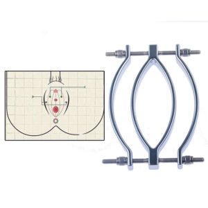 304 Stainless Steel Bondage Labia Clip Vagina Speculum Teasing Clitoris Clamps Sex Toys For Women Adult Game BDSM Sex Products