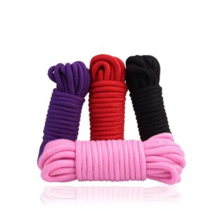 BDSM 5M/10M Bondage Gear Cotton Rope Bondage Ropes For Adults Multiple Colors Sex Toys For Women Sex Shop