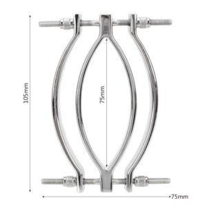 BDSM Bondage Vagina Speculum Metal Clitors Clip Adult Sex Toys For Women G Spot Stimulator Sex Clamp Adult Erotic Sex Shop