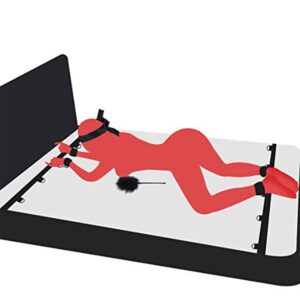 Erotic Bed Restraint Fetish Bdsm Bondage Handcuffs Games Sex Products Ankle Hand Adult No Vibrator Sex Toys For Woman Couple