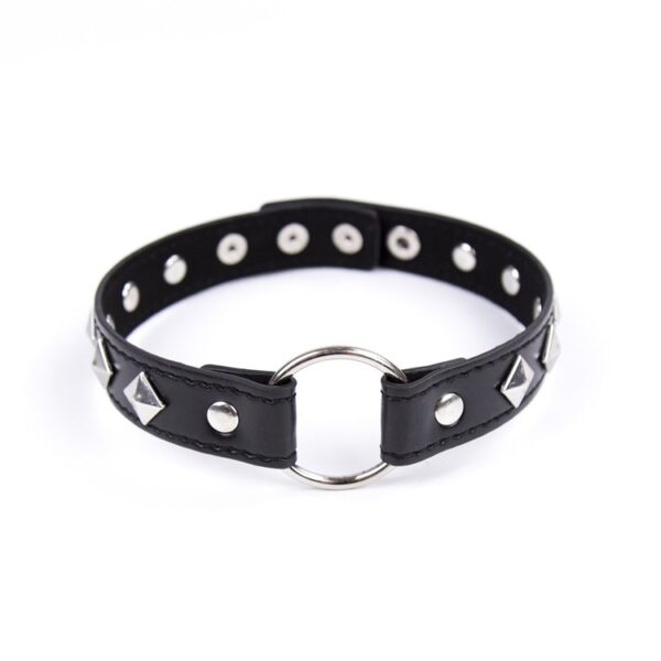 Fetish PU Leather Adult Slave Dog Neck Collar Games Bondage Erotic Necklace Cuffs Sex Toys For Women Restraints Sex Furniture