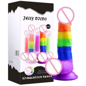 Good Healthy Manual Female Masturbation Device Silicone Simulation Penis Vibrator Sex Toy for Women Cosplay