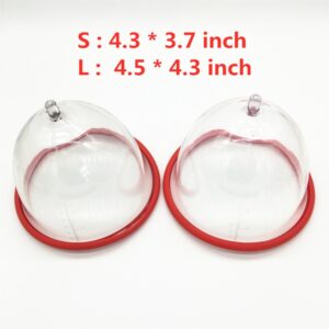 Manuel Vacuum Pump Breast Pumps Enlarger Cup Medical Silicon Increasing Big Breast Nipple Chest Tool Sex Toys for Woman