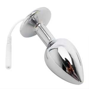 Medical Themed Toys Accessories Sex Toys for Men Women Electro Butt Plug Metal Therapy Massager Electric Shock Anal Plug