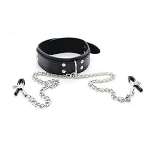 Sex Furniture BDSM Sex Bondage Restraint Fetish Collar Chain Collars Collocation Nipple Clamps Sex Toys For Women Adult Games