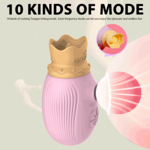 Tongue Licking Vibrator Vagina Clitoris Stimulator 10 Modes Nipple Sucker Massager Sex Toys for Woman Female Masturbator
