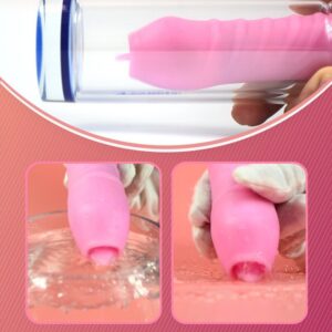 Tongue gun retractable dummy dildo female masturbator vibrator prostate treatment massager remote vibrator sex toys for woman