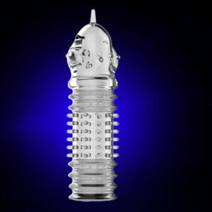 Zerosky Ultra Soft Penis Sleeve Penis Enlarger Reusable Condoms Sex Toys For Women Orgasm