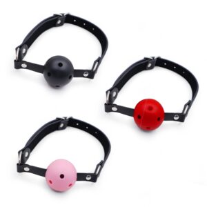 Factory direct sale BDSM Bondage Fetish Mouth Restraints Sex products Sex toy set Silicone Ball Gag