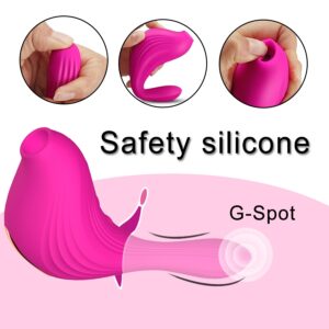 Sucking Vibrator for Women Clit Nipple Stimulator Oral Sucker Vibrator Female Sexual Masturbator Erotic Adult Sex Toys for Women
