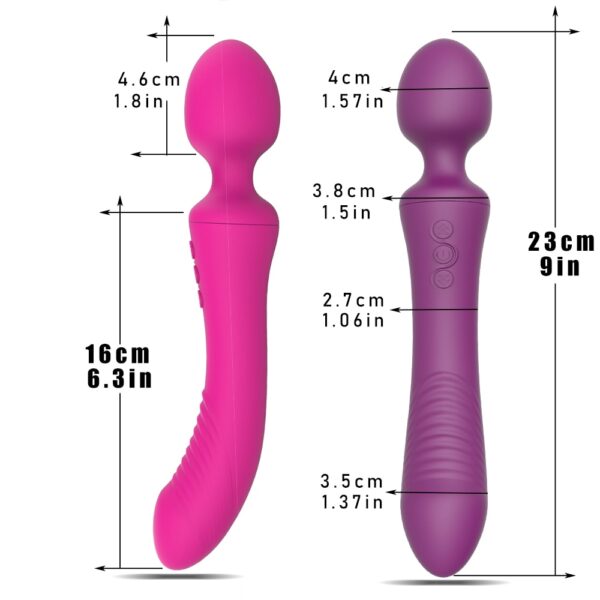 Soft Powerful Wand AV Vibrators for Women 20 speed Dual motor Dildo vibrator Massager Sex Toy Clitoris Vagina anus Stimulate - Image 4