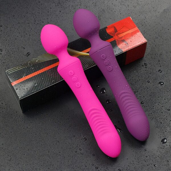 Soft Powerful Wand AV Vibrators for Women 20 speed Dual motor Dildo vibrator Massager Sex Toy Clitoris Vagina anus Stimulate - Image 6