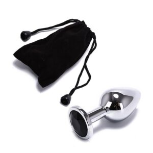 Anal Beads Crystal Jewelry Round Butt Plug Stimulator Sex Toys Dildo Stainless Steel Anal Plug For Gay Couple anal plug tail gag