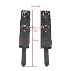 Woman Sex Lingerie Leather Whip Flogger Plush Sex Handcuffs Bondage Slave Exotic Accessories Toys For Couples Games