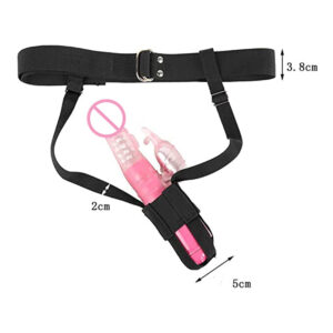 Sm cinto vibrador, suporte de cintura ajustável, design forçado para vibrador, varinha massageadora, brinquedos sexuais adultos