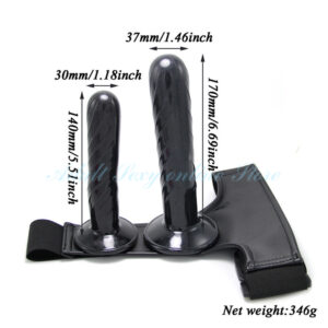 Strap On Double Dildo for Women Elastic Harness Belt Strapon Pants For Lesbians Couples Men G Spot Adults Sex Toys