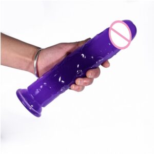 Erotic Realistic Dildo Big Jelly Penis with Strong Suction Cup Female Masturbation Massager G-spot Clits Stimulation Sex Toys