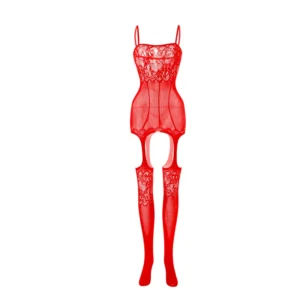 Baby Dolls Open Crotch Tights Sexy Lingerie Fishnet Pantyhose Plus Size Elasticity Stockings Transparent Women Exotic Dress