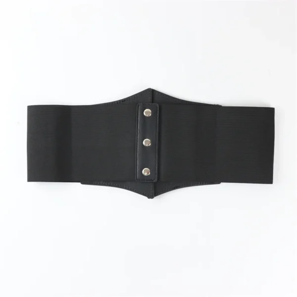 Corset Belt Bandage Super Wide Pu Leather Girdle Slimming Body Women Elastic High Waist Belts Versatile for Daily Bustier Corset - Image 6