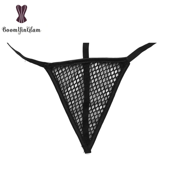 Plus Size XS To 6XL Waist Trainer Corset Overbust Sexi Translucent Corset Top Women Body Shape Wear With G String - Image 4